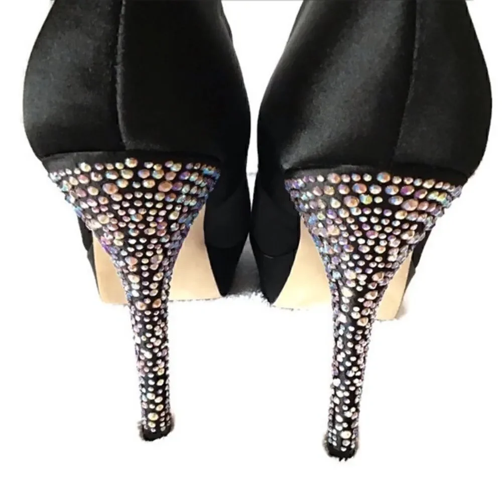 Steve Madden Partyy-R Platform Rhinestone Pumps